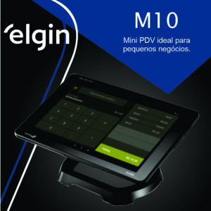Terminal PDV Elgin Bematech M10 10″ touch screen.